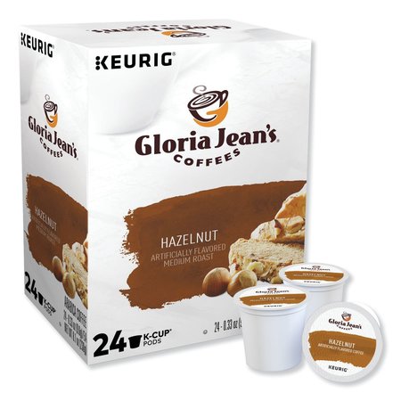 Gloria Jeans Hazelnut Coffee K-Cups, PK24 PK 60051-052